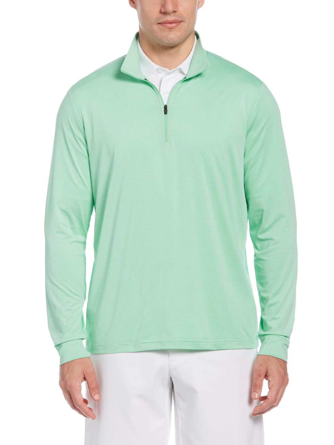 Men's Sun Shade Stretch Quarter Zip Golf Pullover