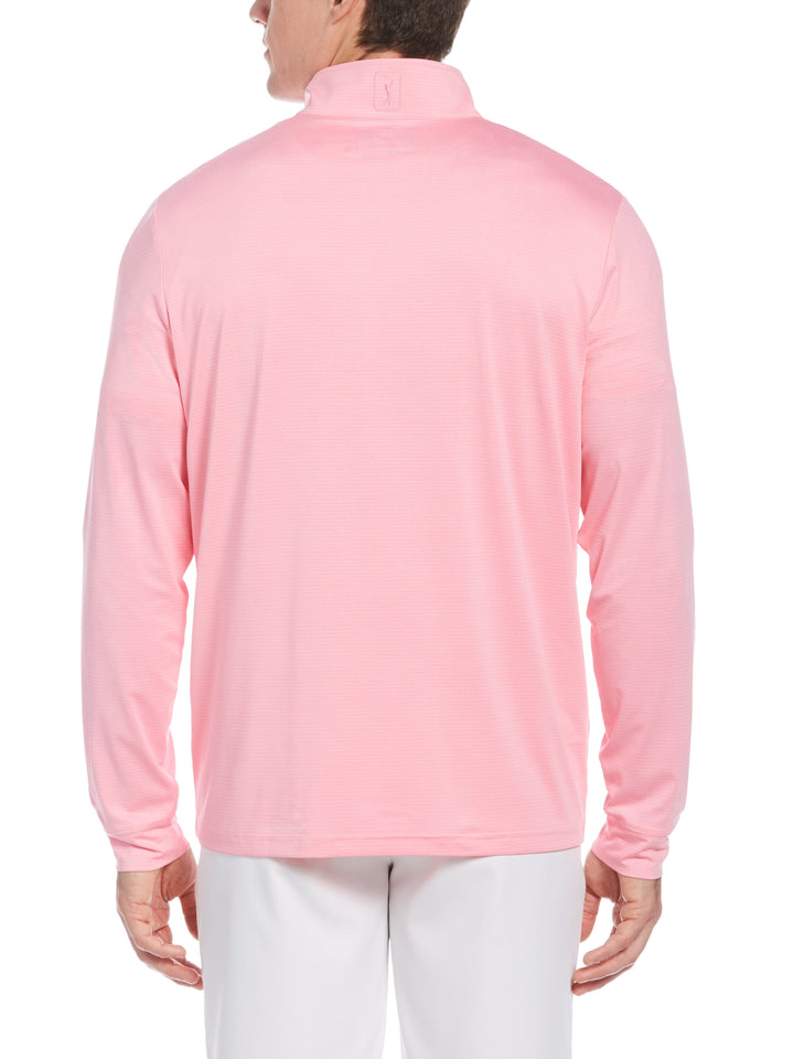 Men's Sun Shade Stretch Quarter Zip Golf Pullover