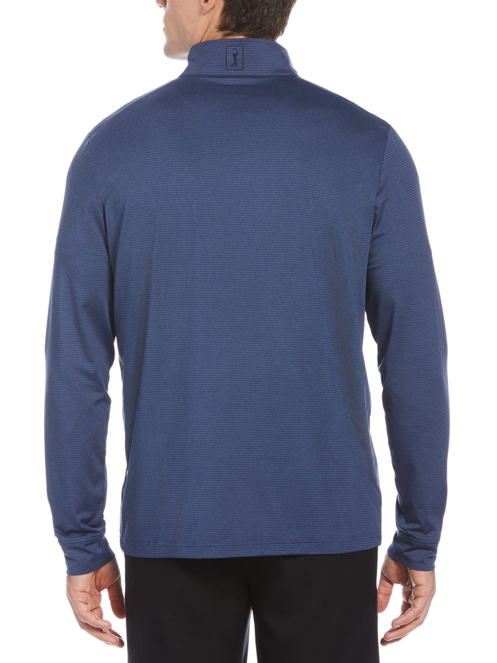 Men's Sun Shade Stretch Quarter Zip Golf Pullover