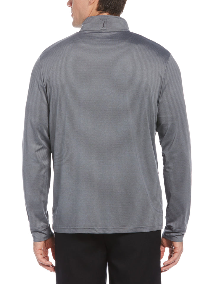 Men's Sun Shade Stretch Quarter Zip Golf Pullover