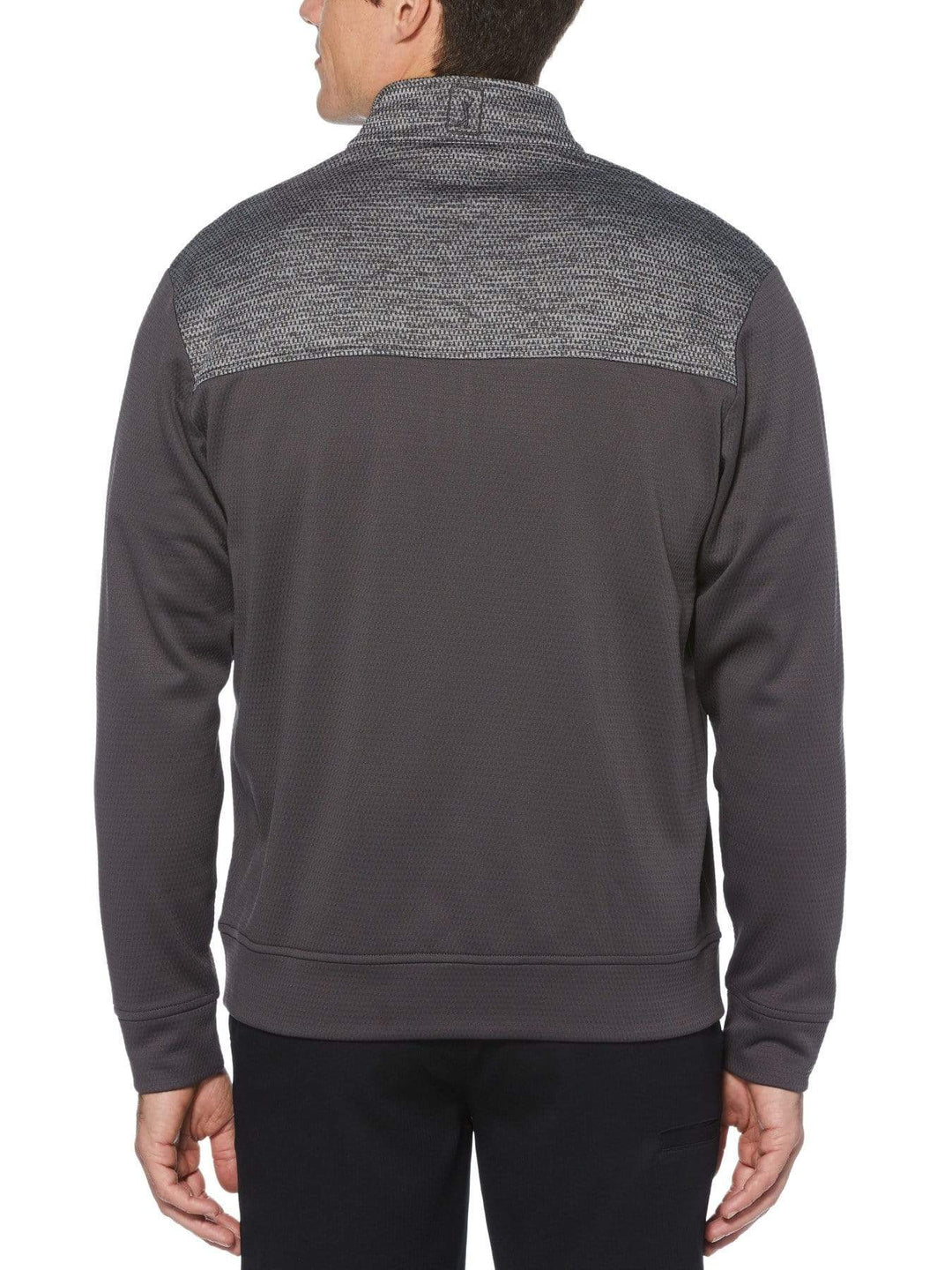 Men's Textured Fleece Sweater