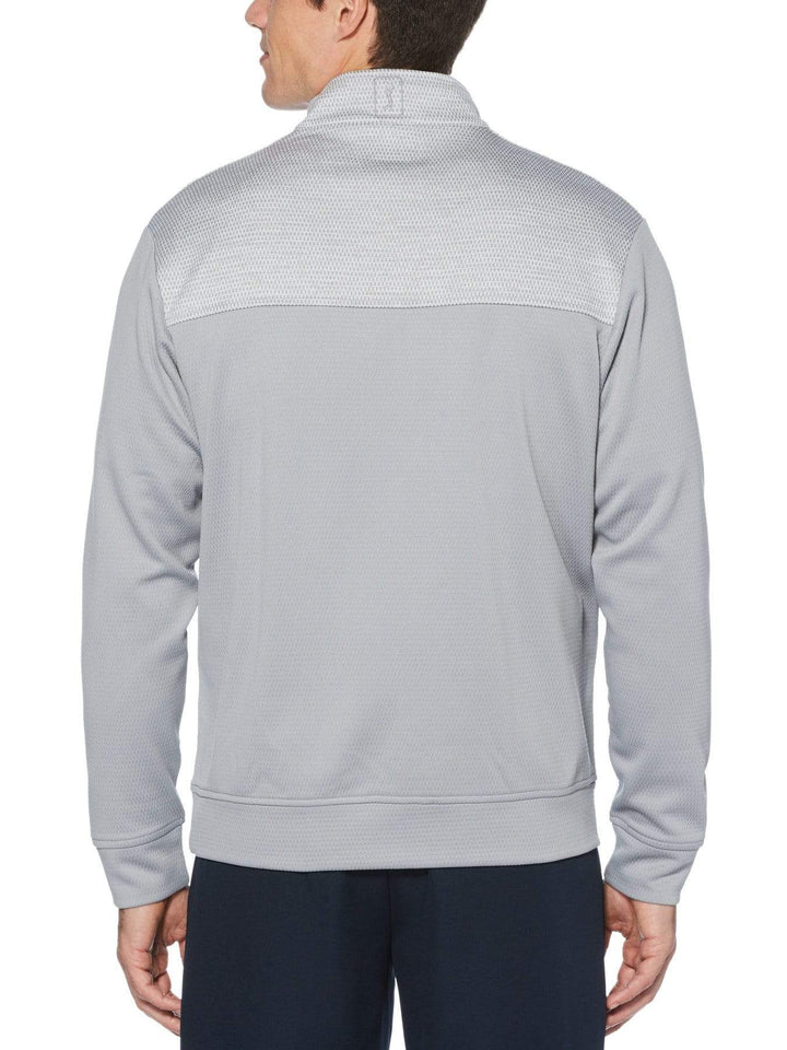 Men's Textured Fleece Sweater