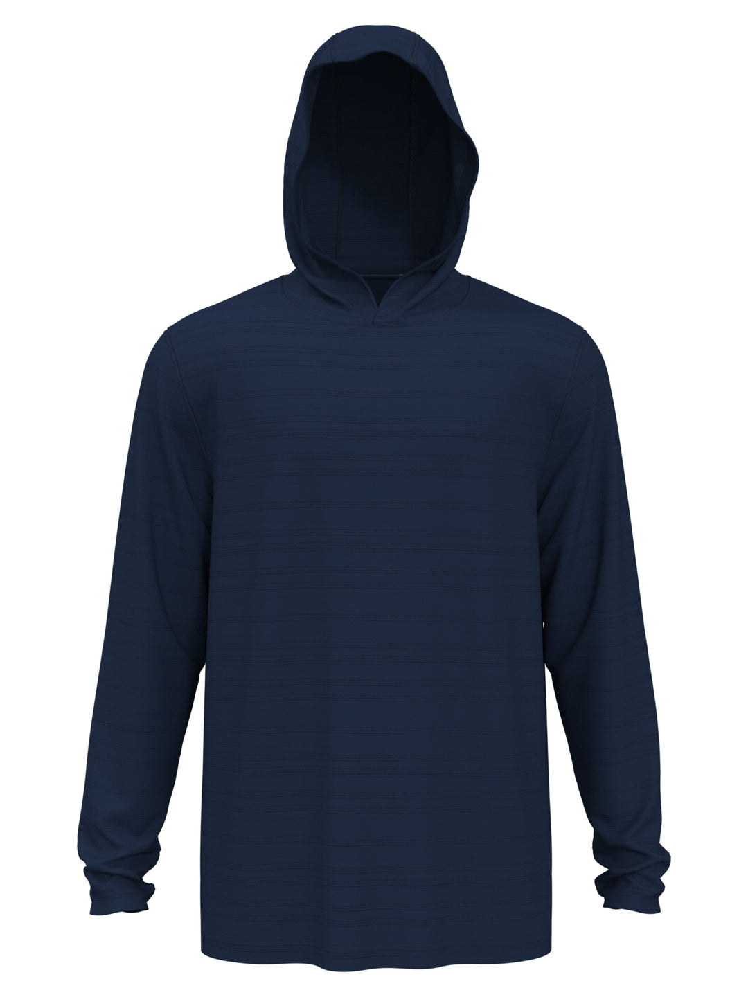 Textured Stripe Golf Hoodie (Saragasso Sea) 
