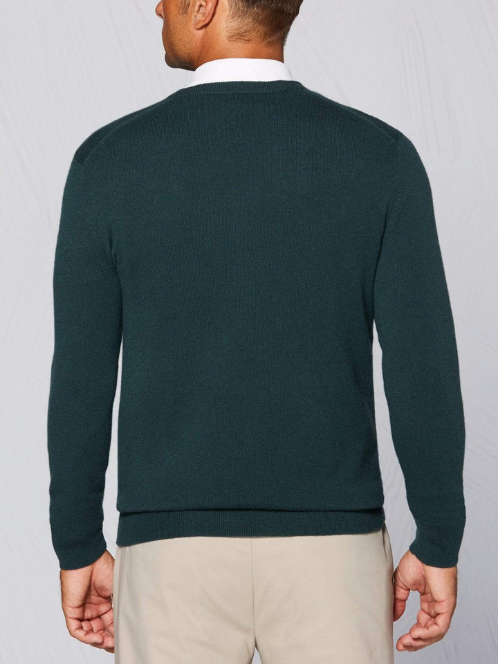 Men's Tour Authentic Cashmere V-Neck Sweater