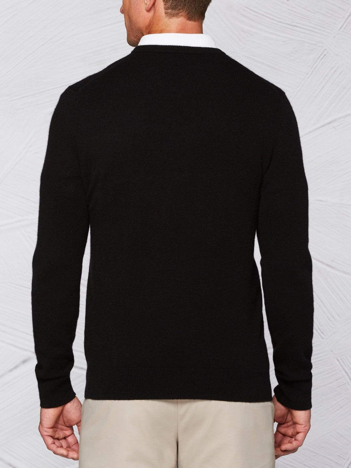 Men's Tour Authentic Cashmere V-Neck Sweater