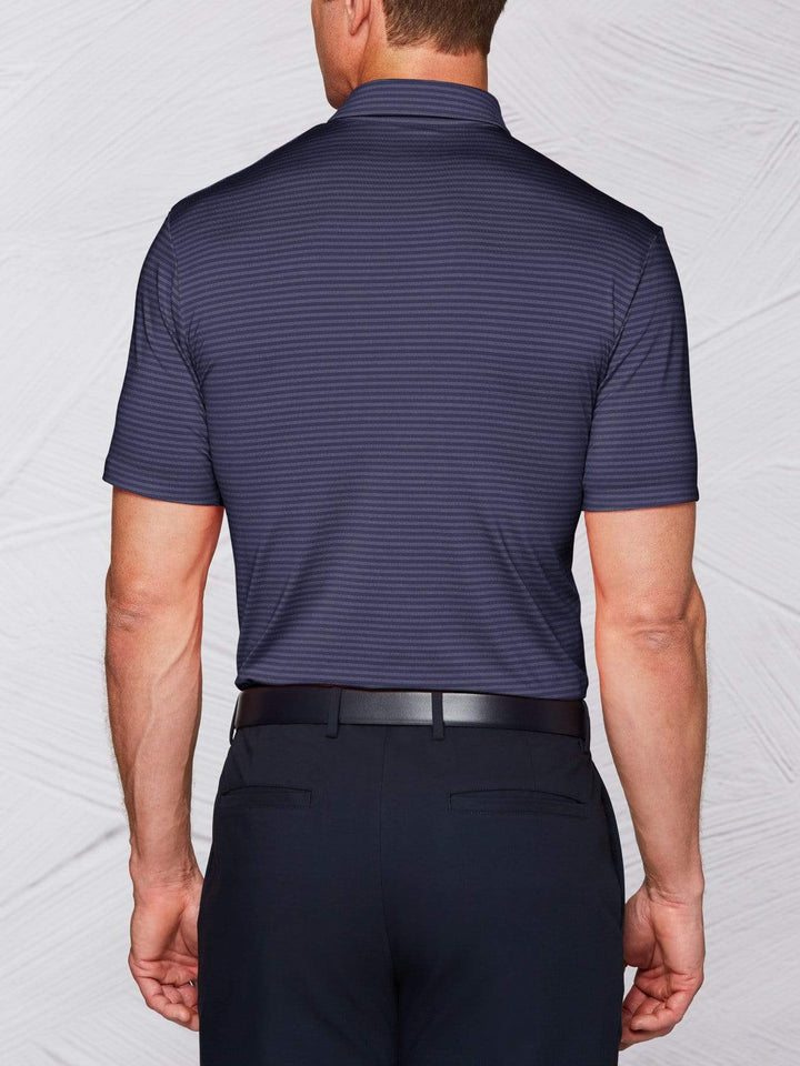 Men's Tour Authentic Fine Striped Polo