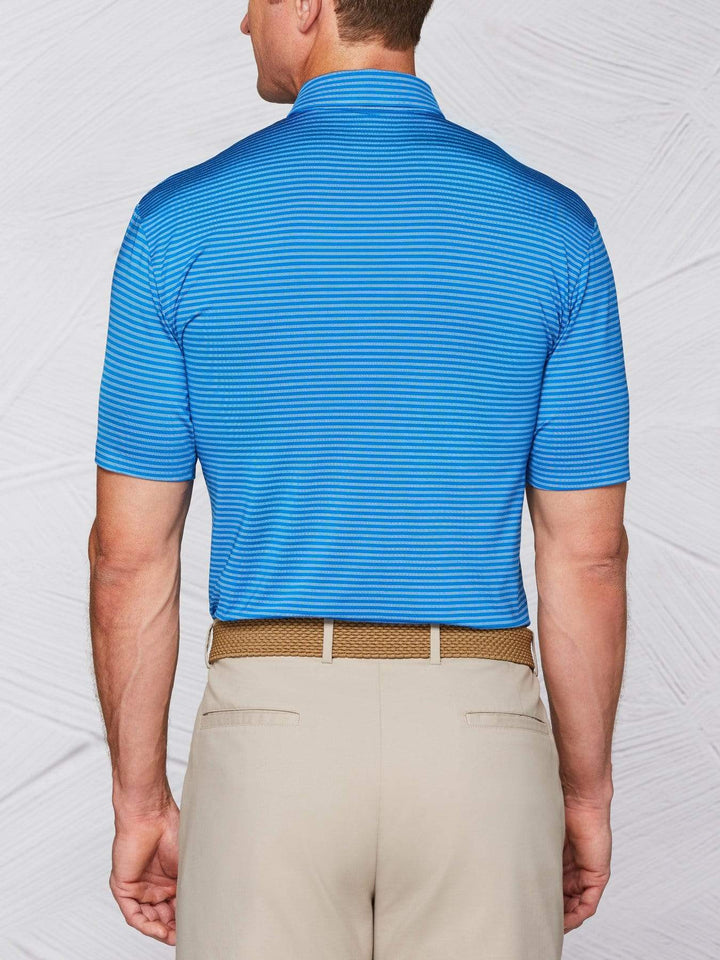 Men's Tour Authentic Fine Striped Polo