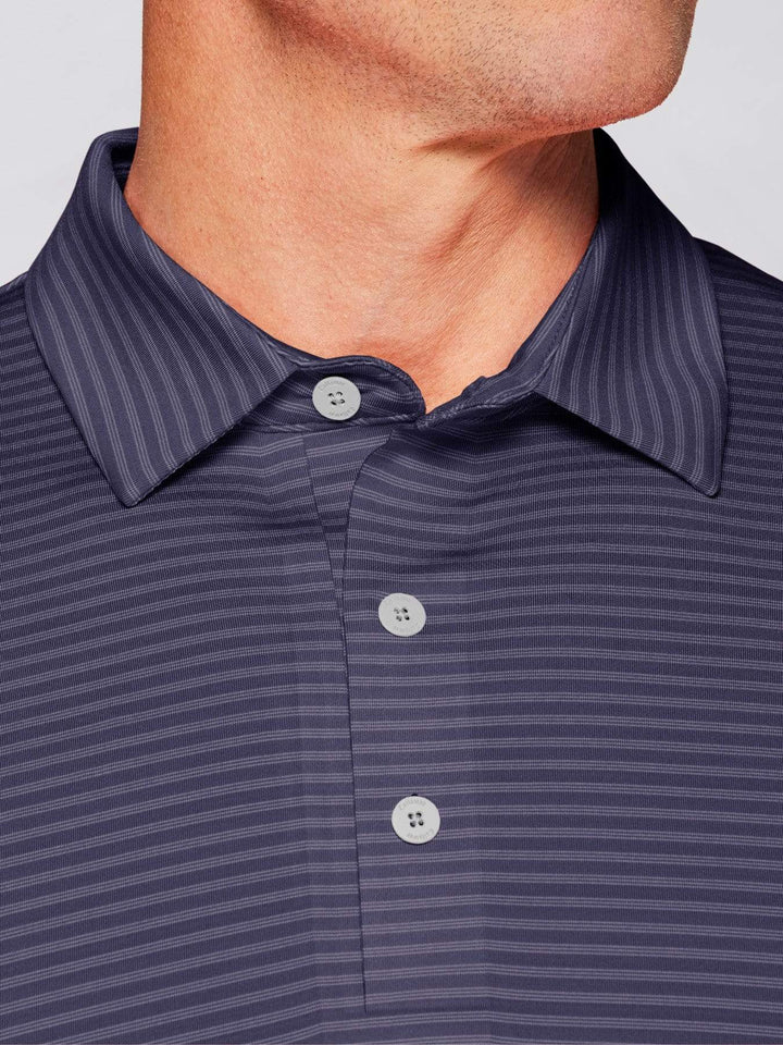 Men's Tour Authentic Fine Striped Polo