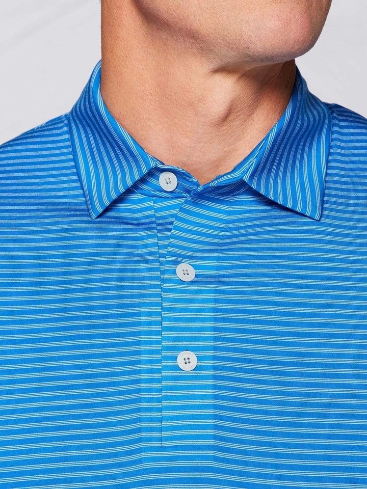 Men's Tour Authentic Fine Striped Polo