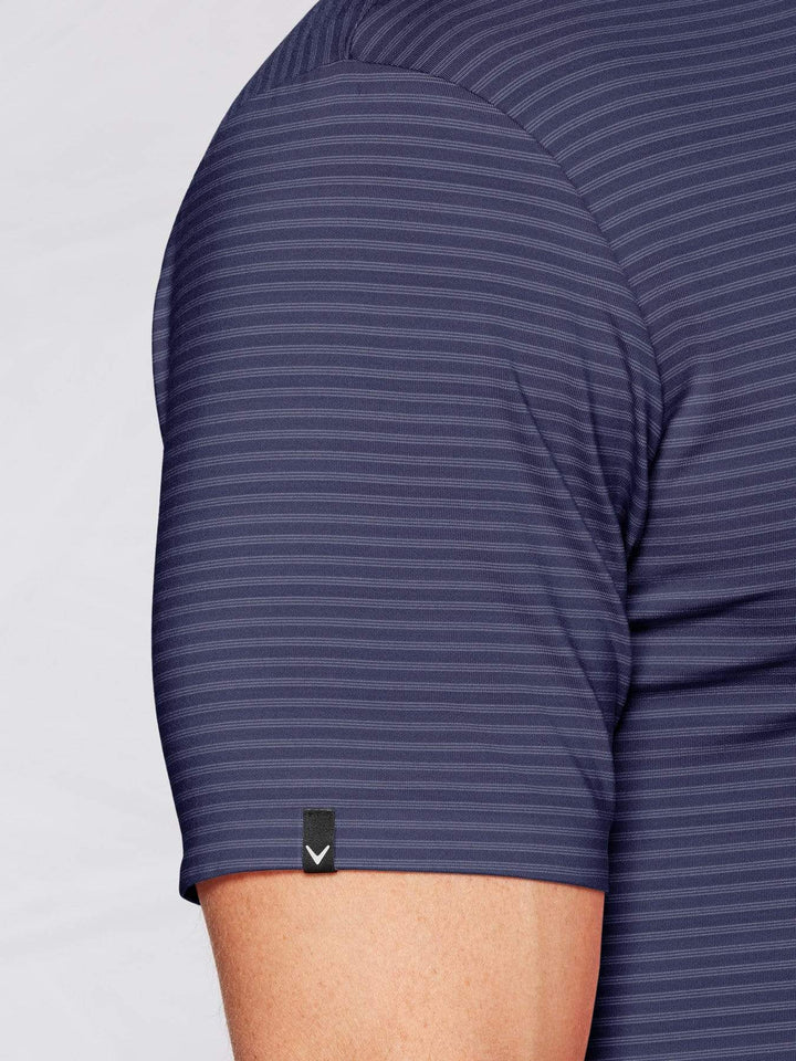 Men's Tour Authentic Fine Striped Polo