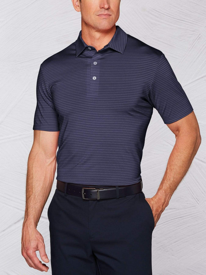 Men's Tour Authentic Fine Striped Polo