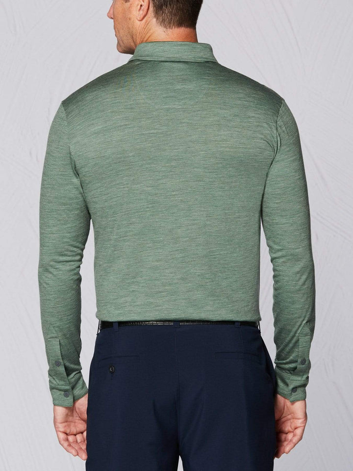 Men's Tour Authentic Heather Polo