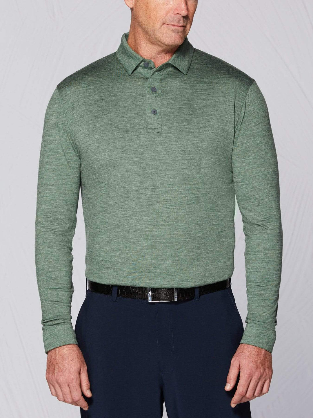 Men's Tour Authentic Heather Polo