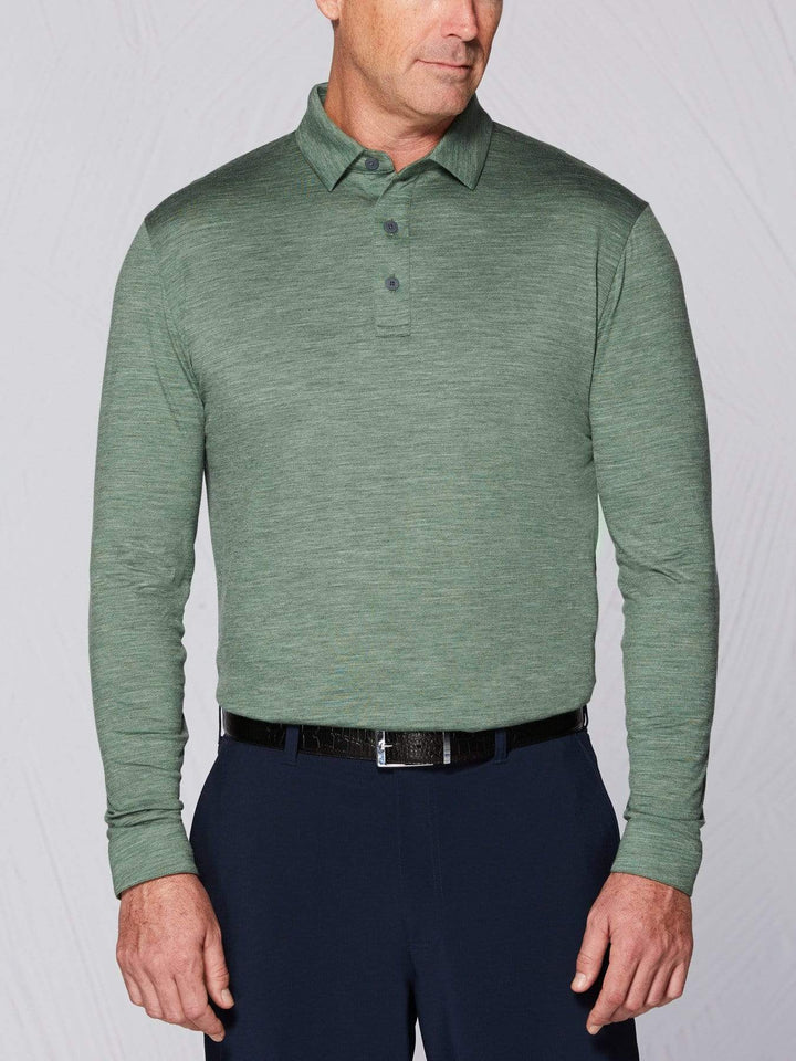 Men's Tour Authentic Heather Polo