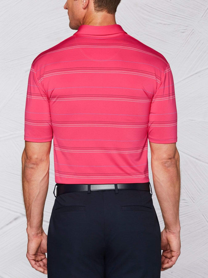 Men's Tour Authentic Micro Stripe Polo