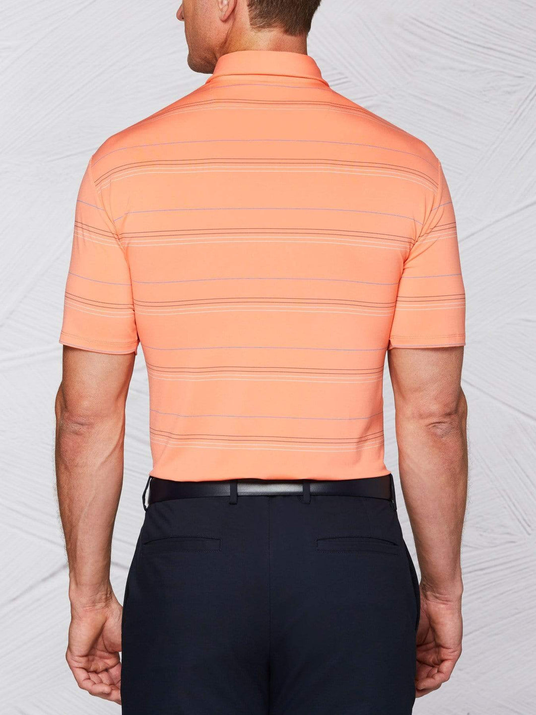 Men's Tour Authentic Micro Stripe Polo