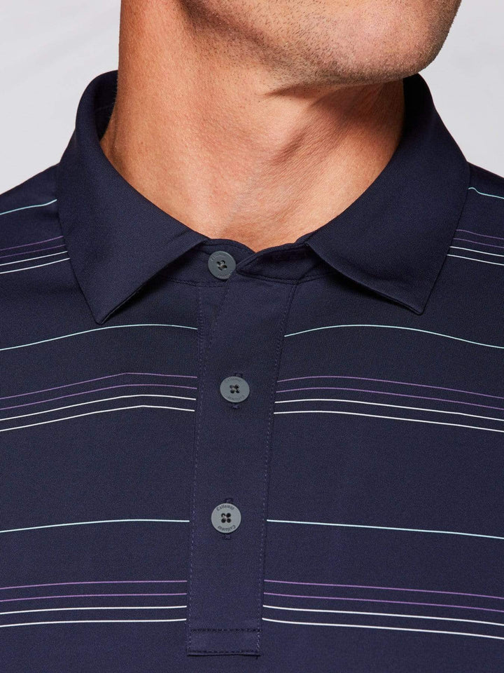 Men's Tour Authentic Micro Stripe Polo