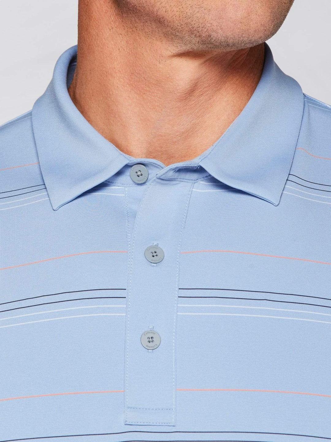 Men's Tour Authentic Micro Stripe Polo