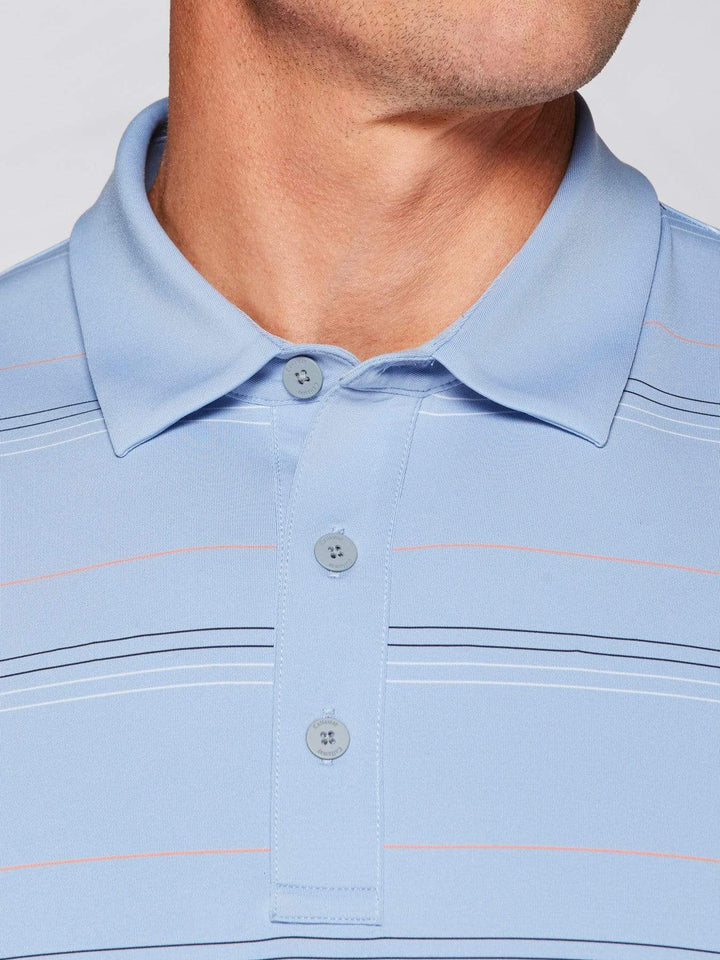 Men's Tour Authentic Micro Stripe Polo