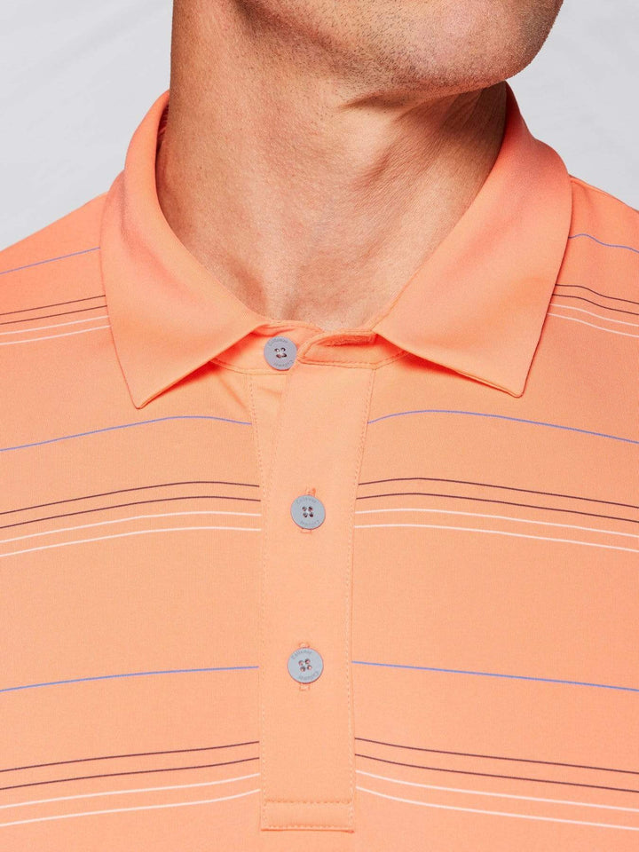 Men's Tour Authentic Micro Stripe Polo