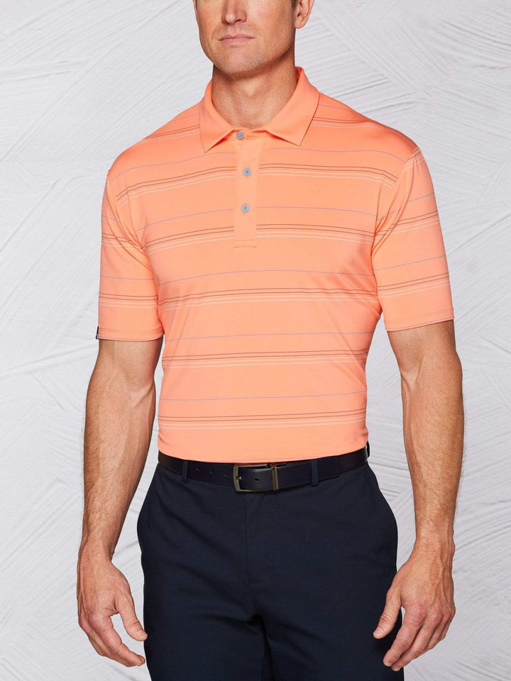 Men's Tour Authentic Micro Stripe Polo