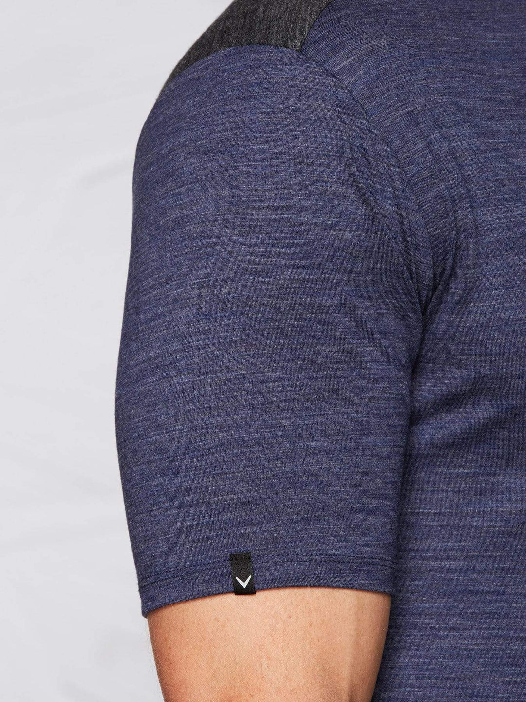 Men's Tour Authentic Wool Blocked Heather Polo