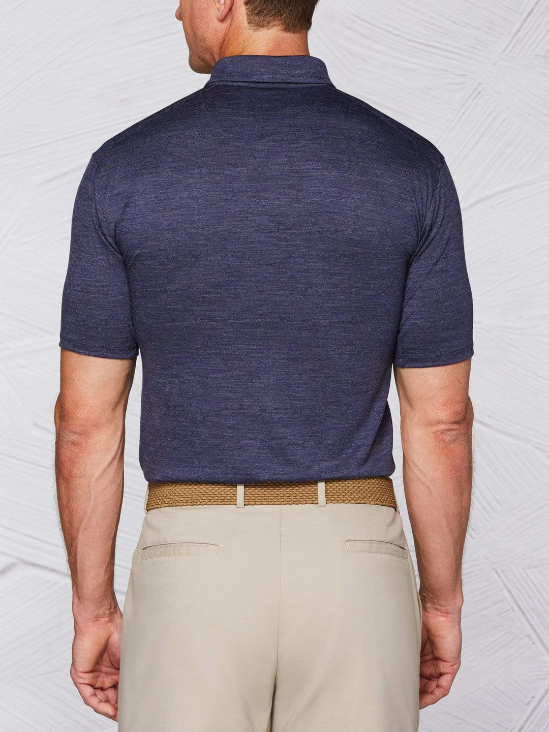 Men's Tour Authentic Wool Heather Polo