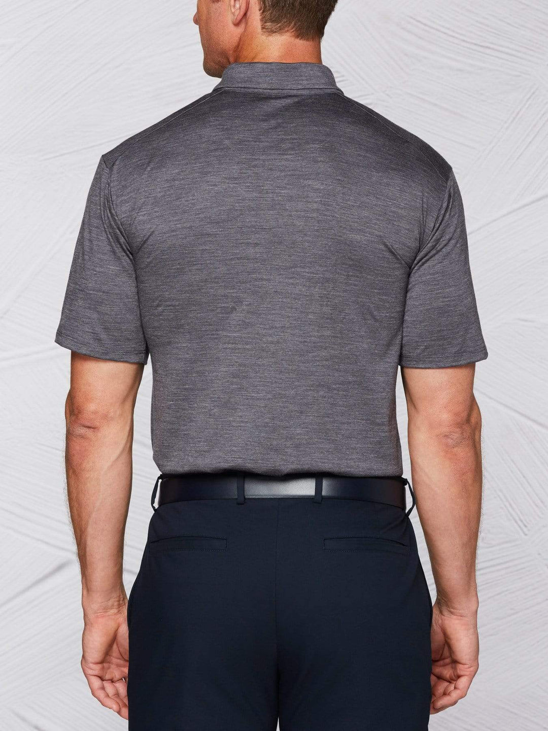 Men's Tour Authentic Wool Heather Polo