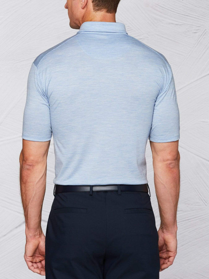 Men's Tour Authentic Wool Heather Polo