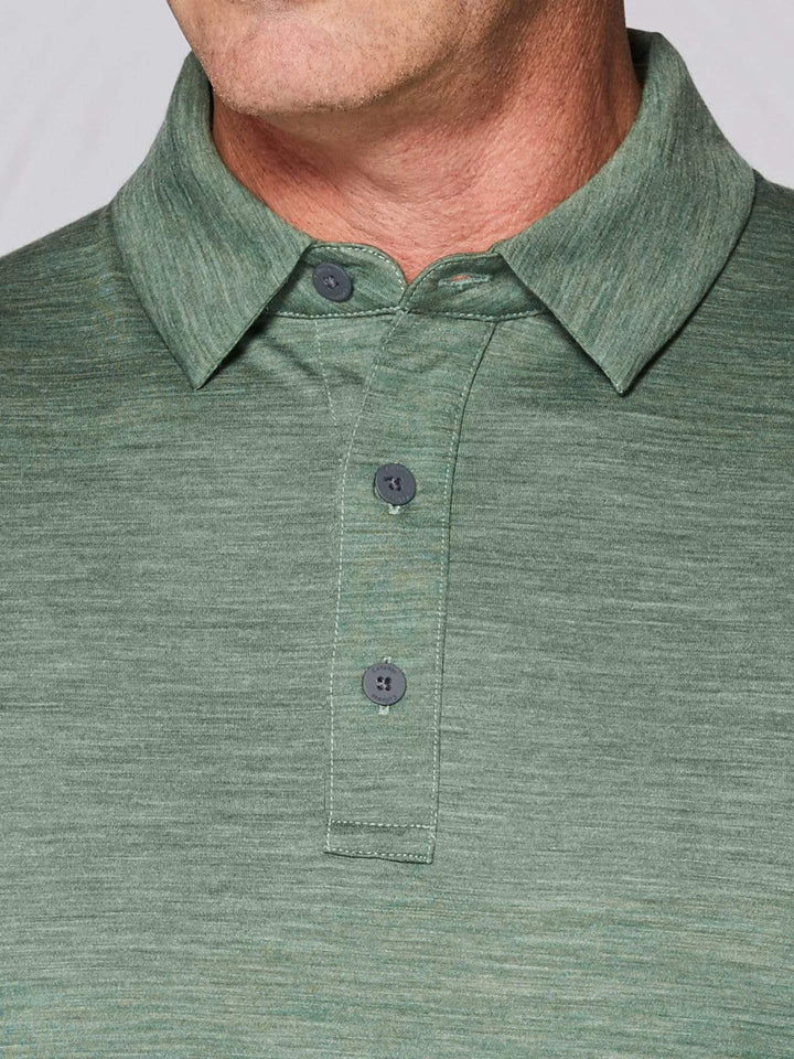 Men's Tour Authentic Wool Heather Polo