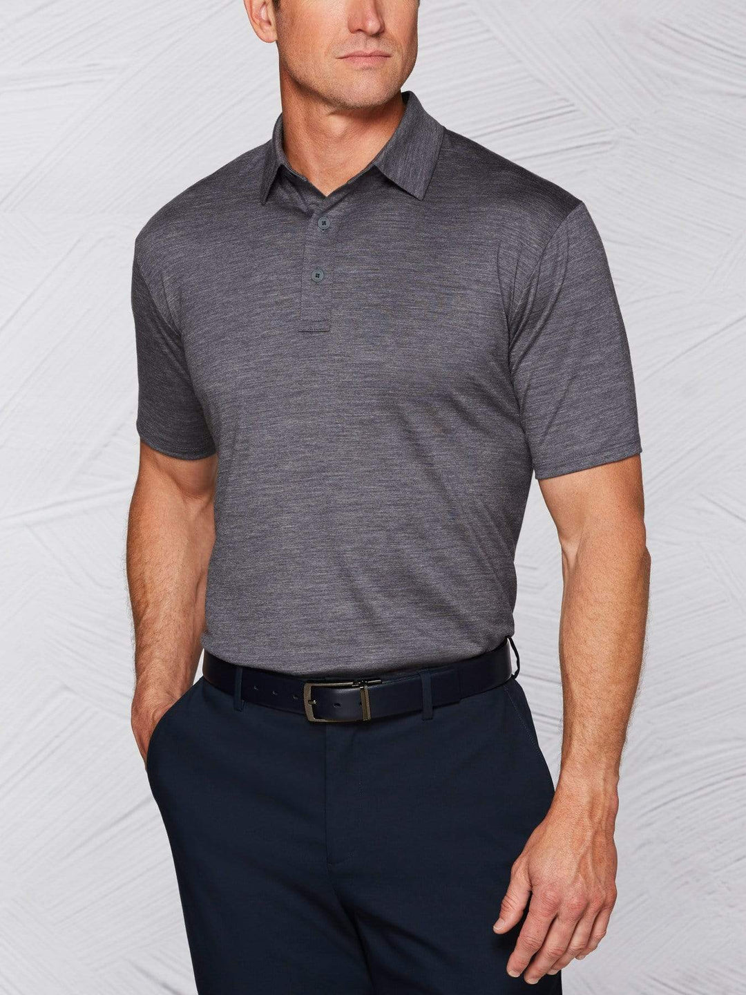 Men's Tour Authentic Wool Heather Polo