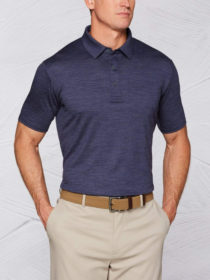 Men's Tour Authentic Wool Heather Polo