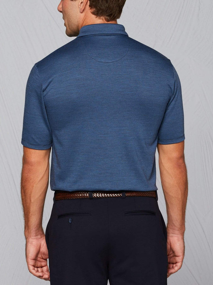 Men's Tour Authentic Wool Jacquard Golf Polo