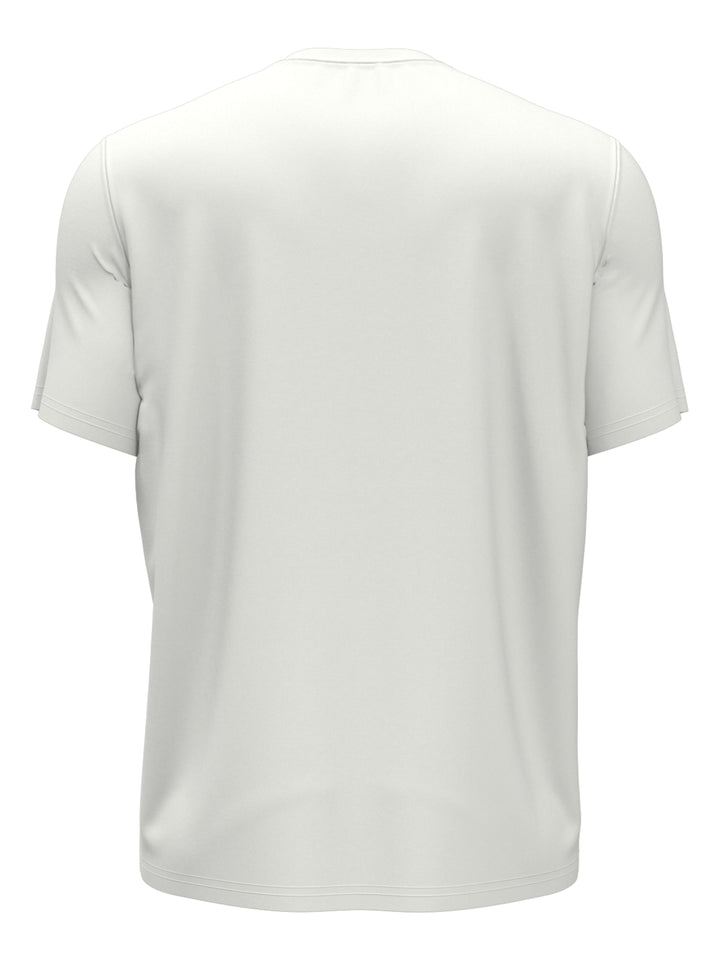 Trademark Print Crew Neck Tee (Bright White) 