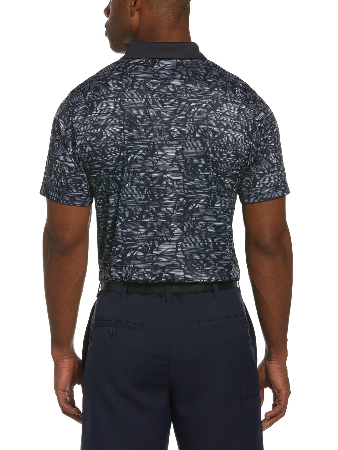 Men's Transformed Tropical Print Golf Polo