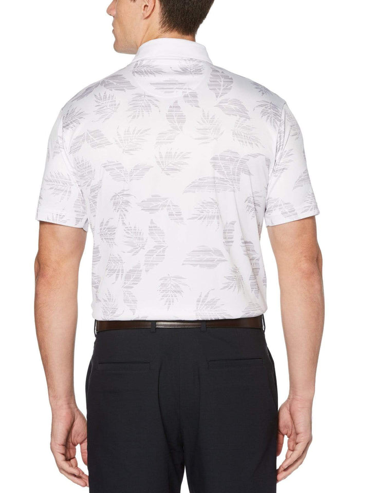 Men's Tropical Print Polo