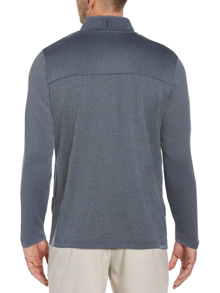 Men's Two Tone Quarter Zip Jacket