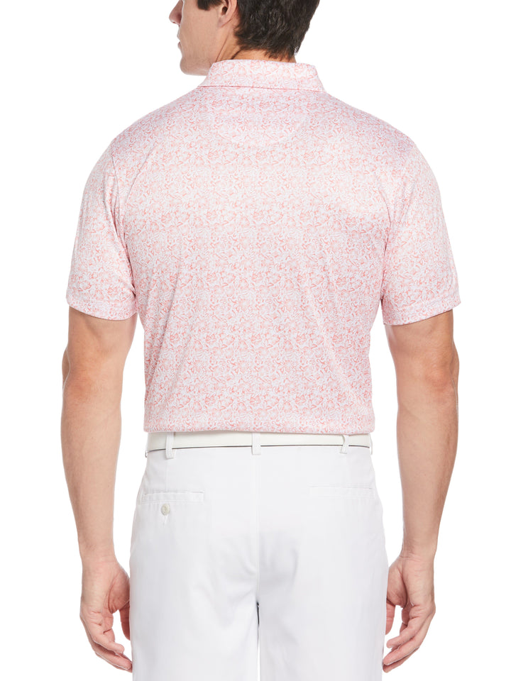 Men's Vacation Floral Print Golf Polo