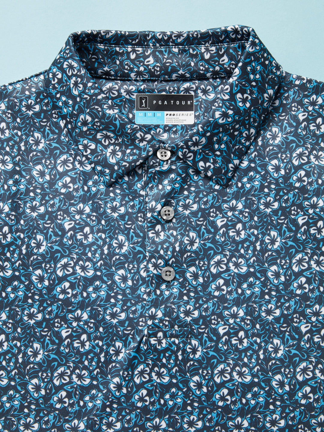 Men's Vacation Floral Print Golf Polo