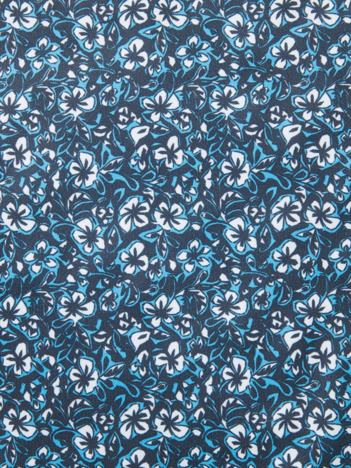 Men's Vacation Floral Print Golf Polo