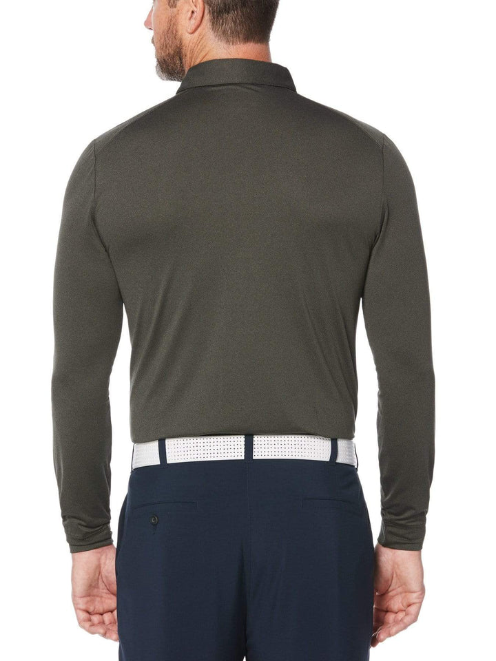 Men's Ventilated Long Sleeve Polo