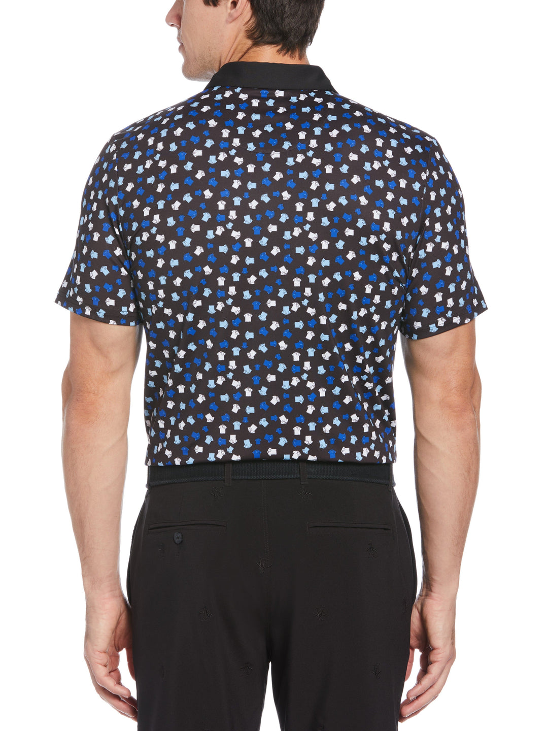 Men's Whimsical Earl Print Golf Polo