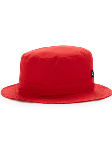 Kangol Golf Rev Reversible Bucket Hat - White / Red / M