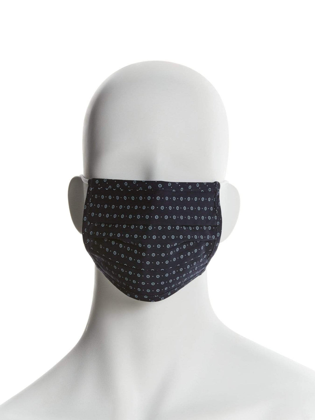 Poplin Print 3 Pack Pleated Face Mask