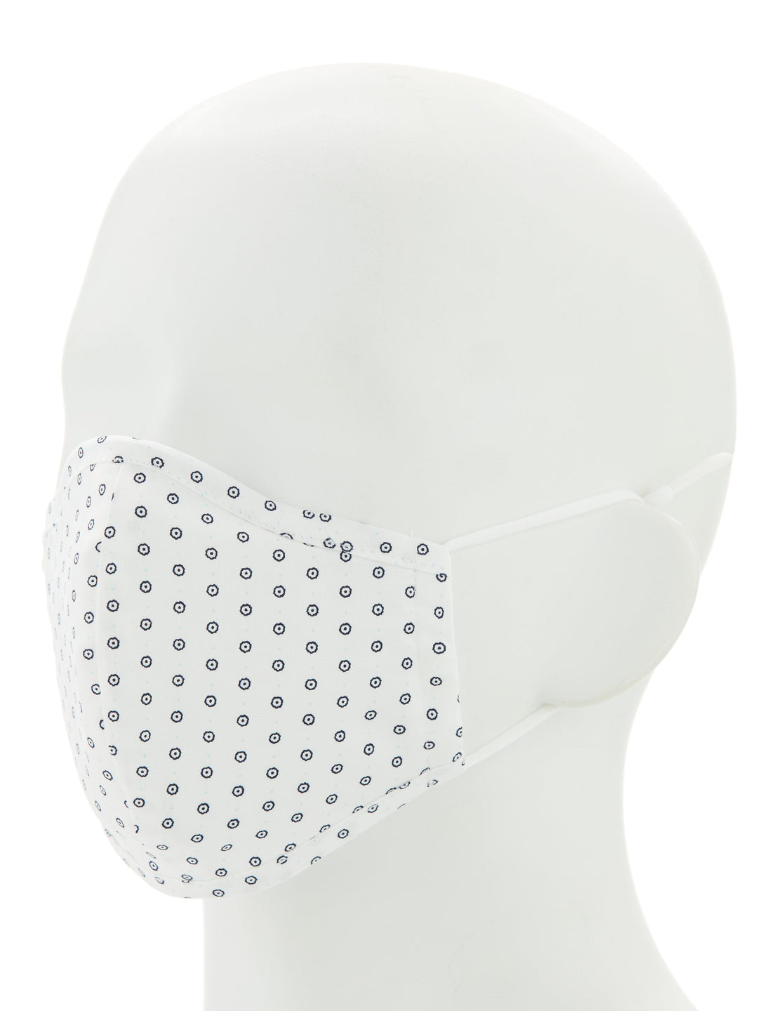 Poplin Print 3 Pack Rounded Face Mask (Assortment 86) 