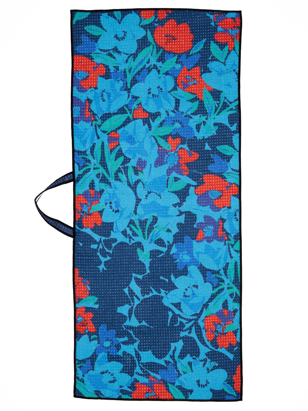Printed Microfiber Golf Towel (Navy) 