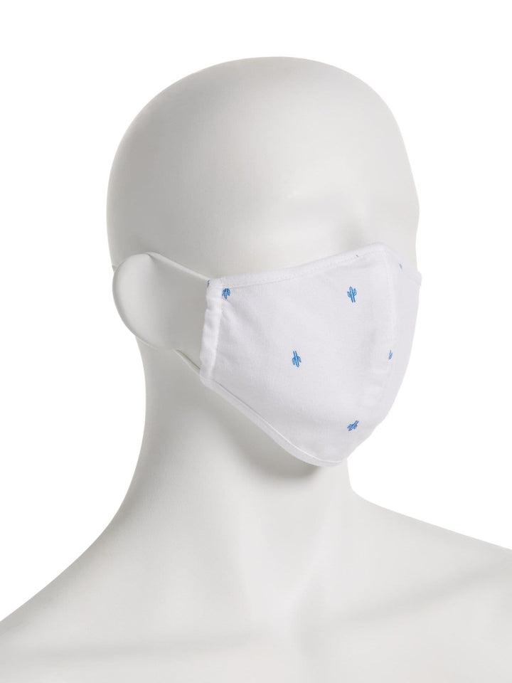 Reusable Assorted Poplin Print 3 Pack Rounded Fabric Face Mask