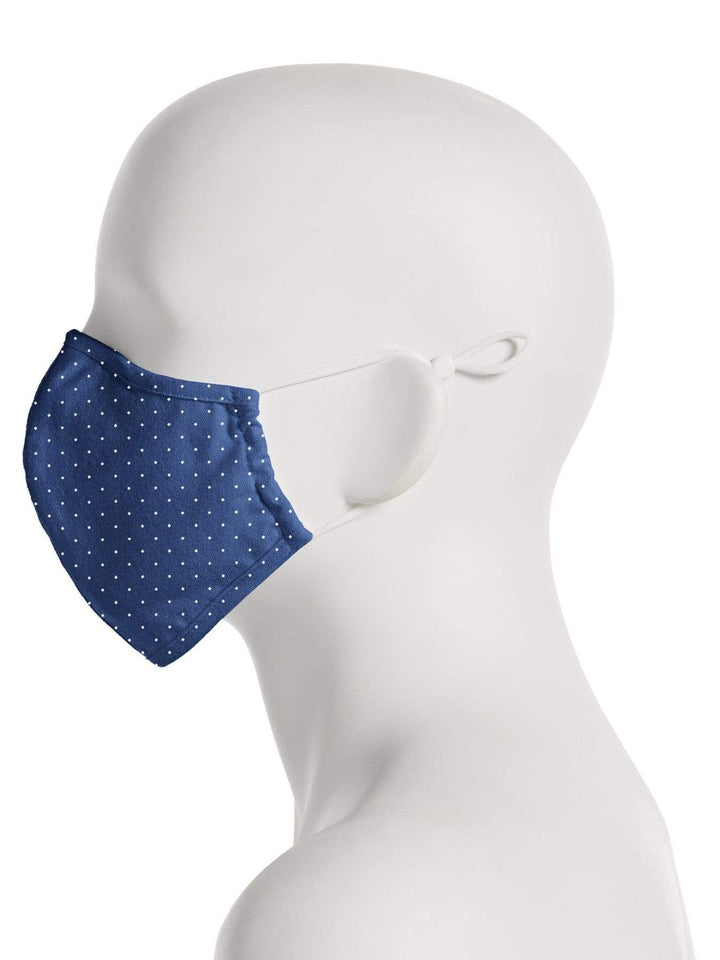 Reusable Assorted Poplin Print 3 Pack Rounded Fabric Face Mask