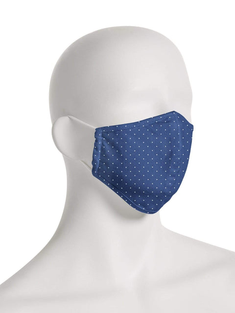 Reusable Assorted Poplin Print 3 Pack Rounded Fabric Face Mask