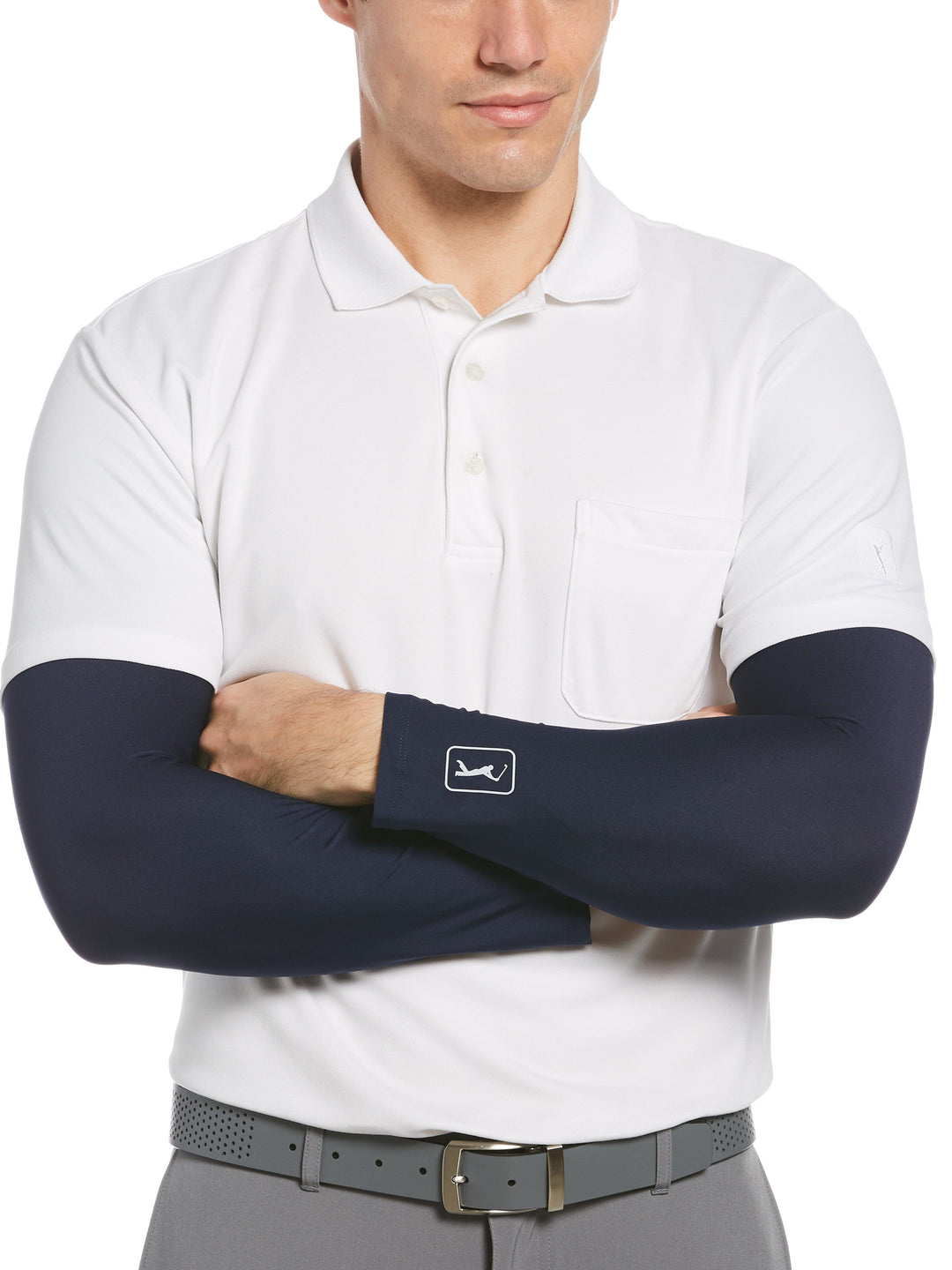 Solar Block Golf Shrug (Peacoat) 